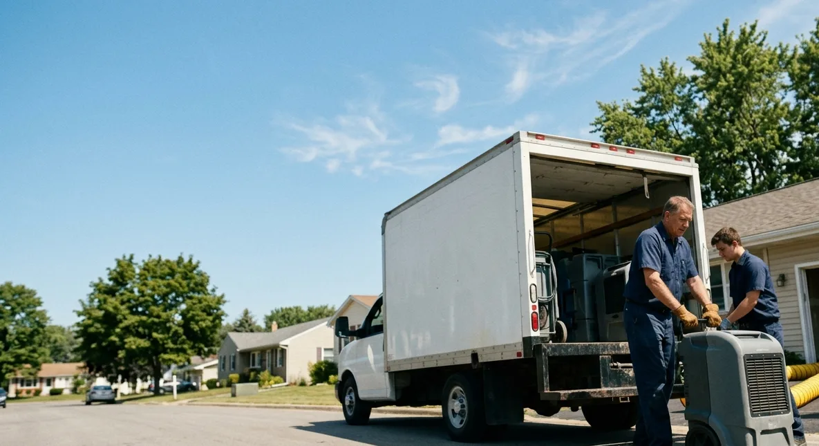 Water Damage Cleanup in Matthews, IN near me